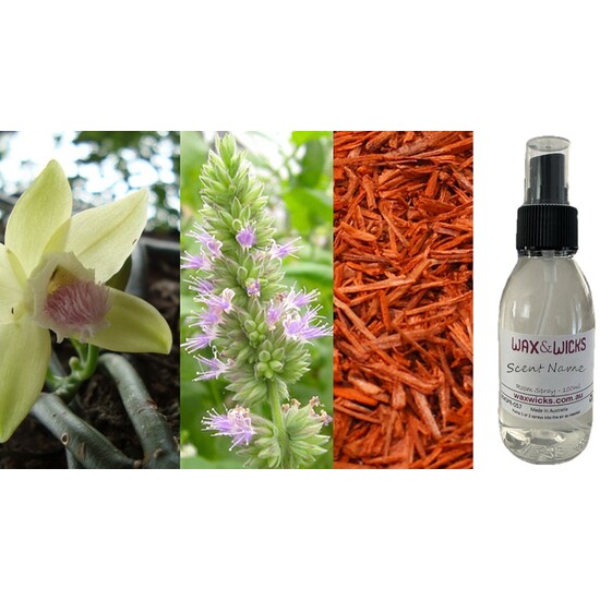 Vanilla, Patchouli & Sandalwood - Room Spray