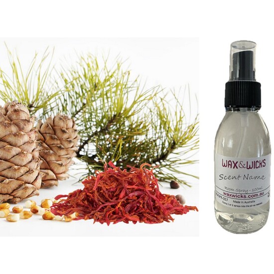 Cedar & Saffron - Room & Linen Spray