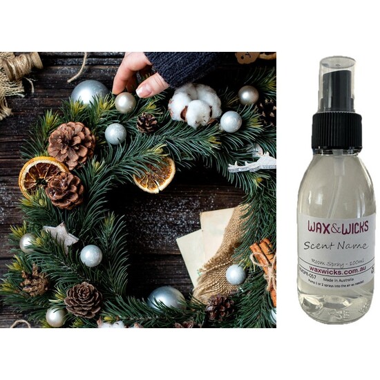 Holiday Wreath - Room & Linen Spray