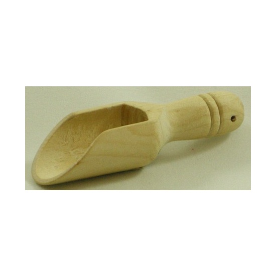 Small Wooden Scoop