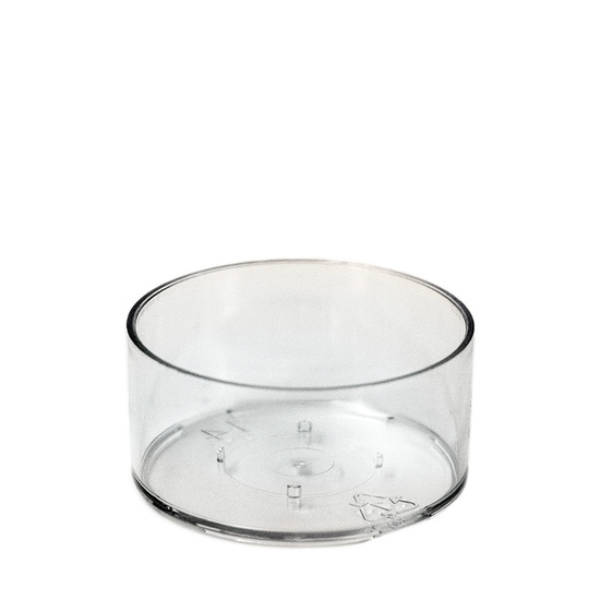 Standard Plastic (Clear) Tealight Cup 39mm x 18mm (x50)