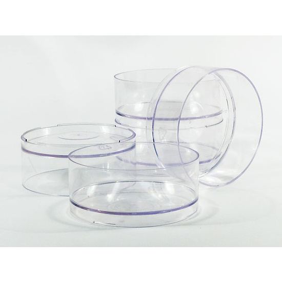 Maxi Plastic (Clear) Tealight Cup 59mm x 25mm (x50)