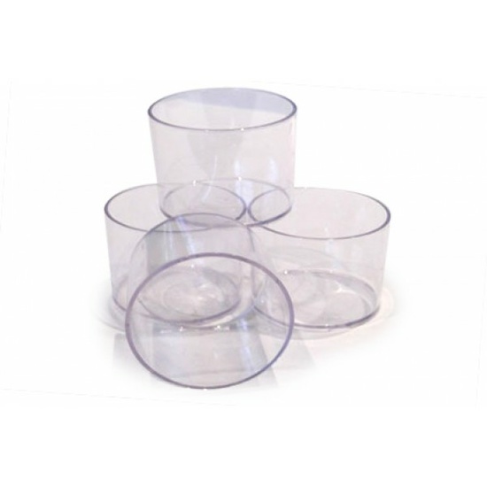 Spa Lights (Clear) Tealight Cups 49mm x 39mm (x50)