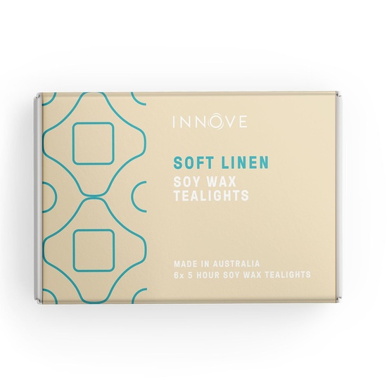 Soft Linen - Soy Tea Light Candles