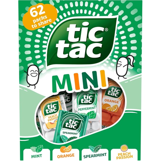 Tic Tac Mini Mints - 62 Pack