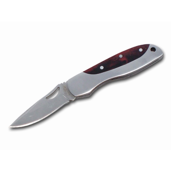Rite Edge Wood Handle Pocket Knife (11cm open)
