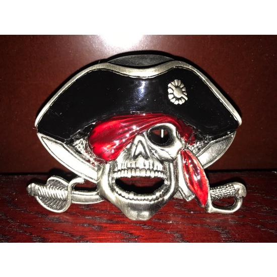Pirate Skull Belt Buckle