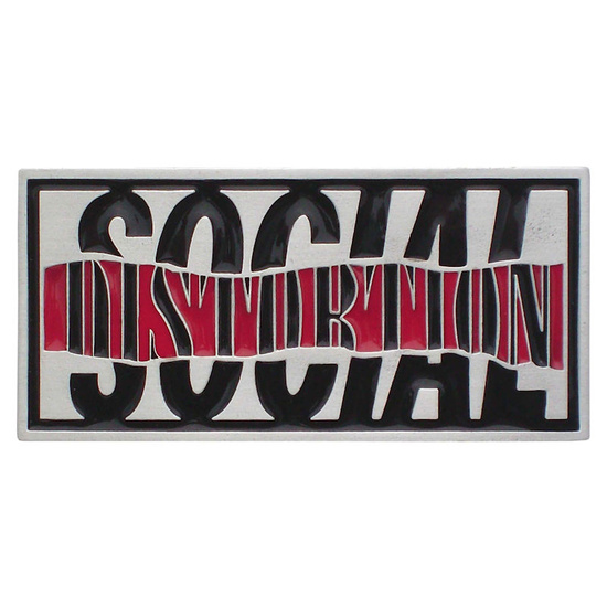 Social Distortion Belt Buckle