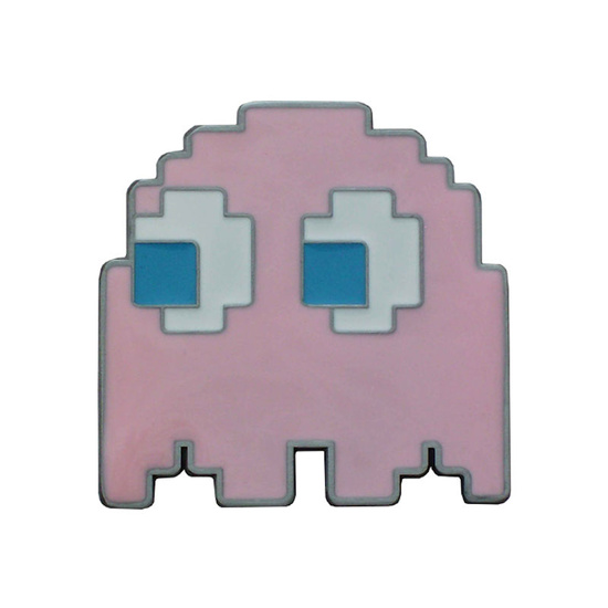 Pacman Pink Ghost Belt Buckle