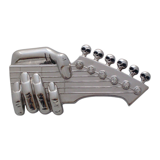 Guitar & Hand Belt Buckle