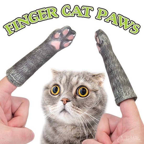 Finger Cat Paws - Set of 2