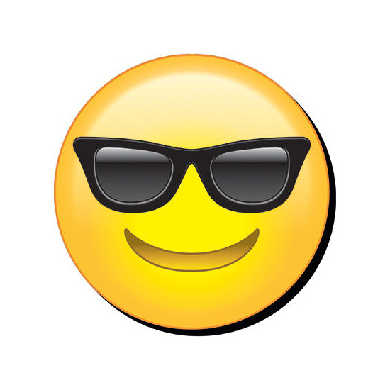 Sunglasses Emoji Funky Chunky Magnet
