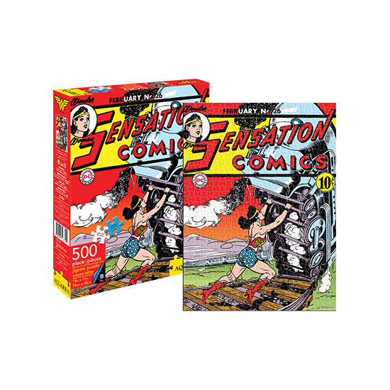 DC Comics Wonderwoman Comic Cover 500pc Puzzle