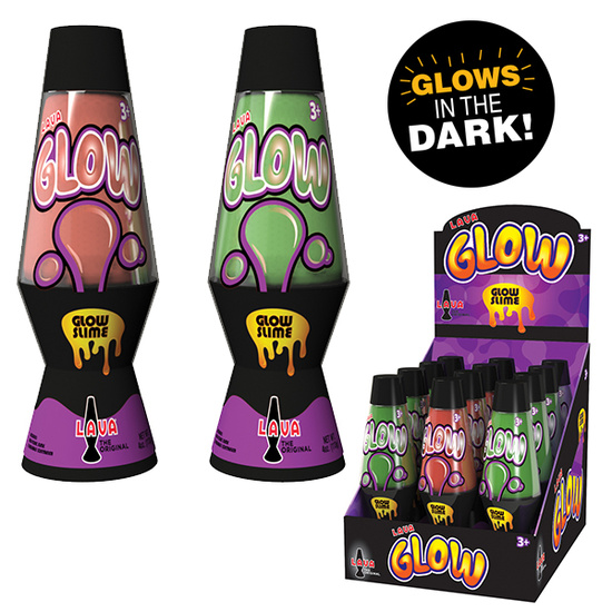 Lava Glow In The Dark Slime