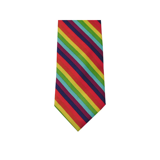 Rainbow Neck Tie - 100% Silk